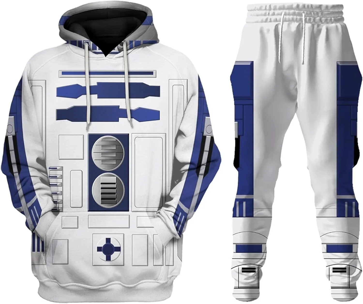 Adult Halloween Cosplay Hoodie Pants Outfit 3D Print Costume Sweatshirt Suit Lounge Sets