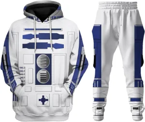 Adult Halloween Cosplay Hoodie Pants Outfit 3D Print Costume Sweatshirt Suit Lounge Sets