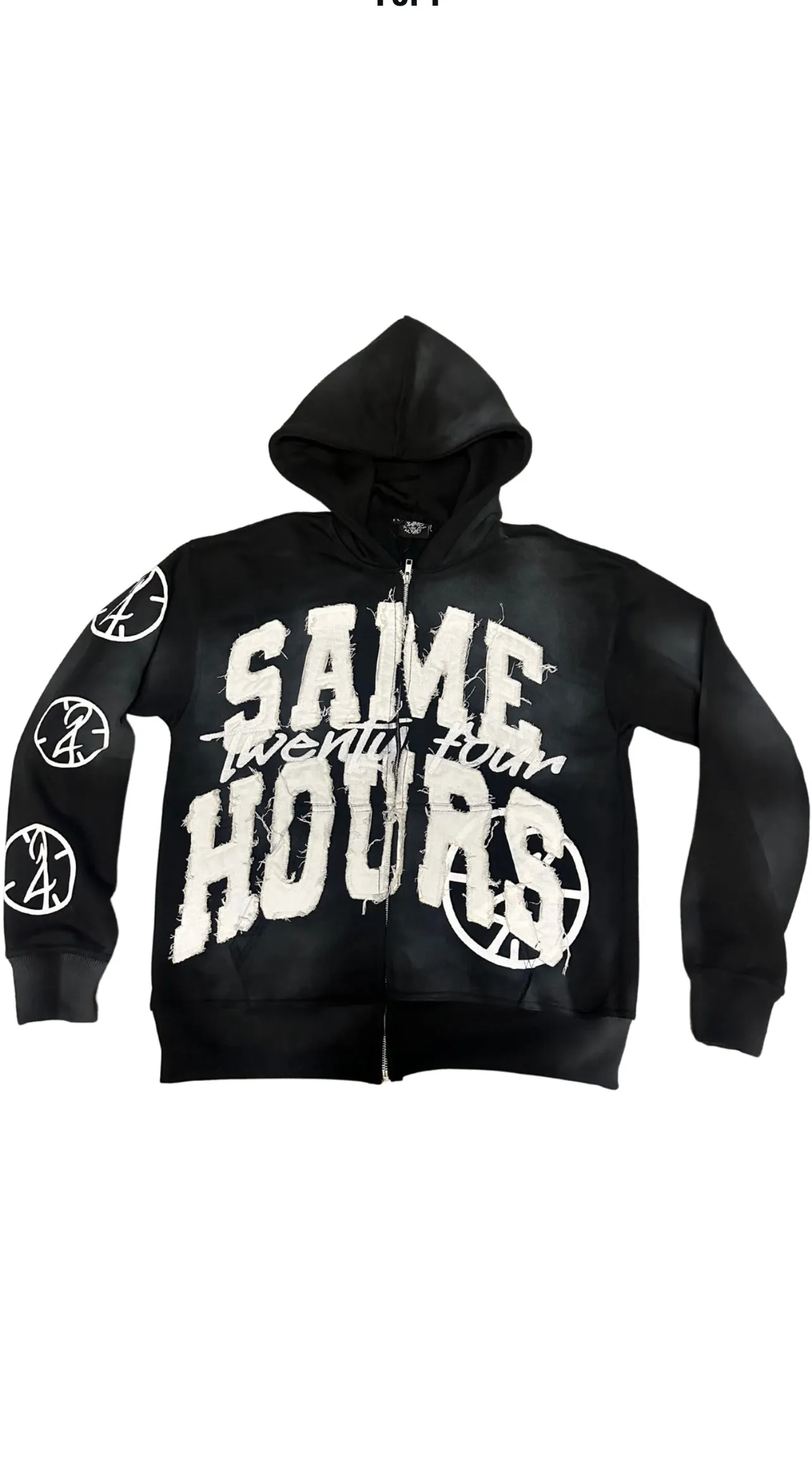 Advbridge Hip-hop Trendy Streetwear Y2K Harajuku American Retro Letter Print Zipper Hoodie Men's Punk Casual Colorful Oversized Sweatshirt