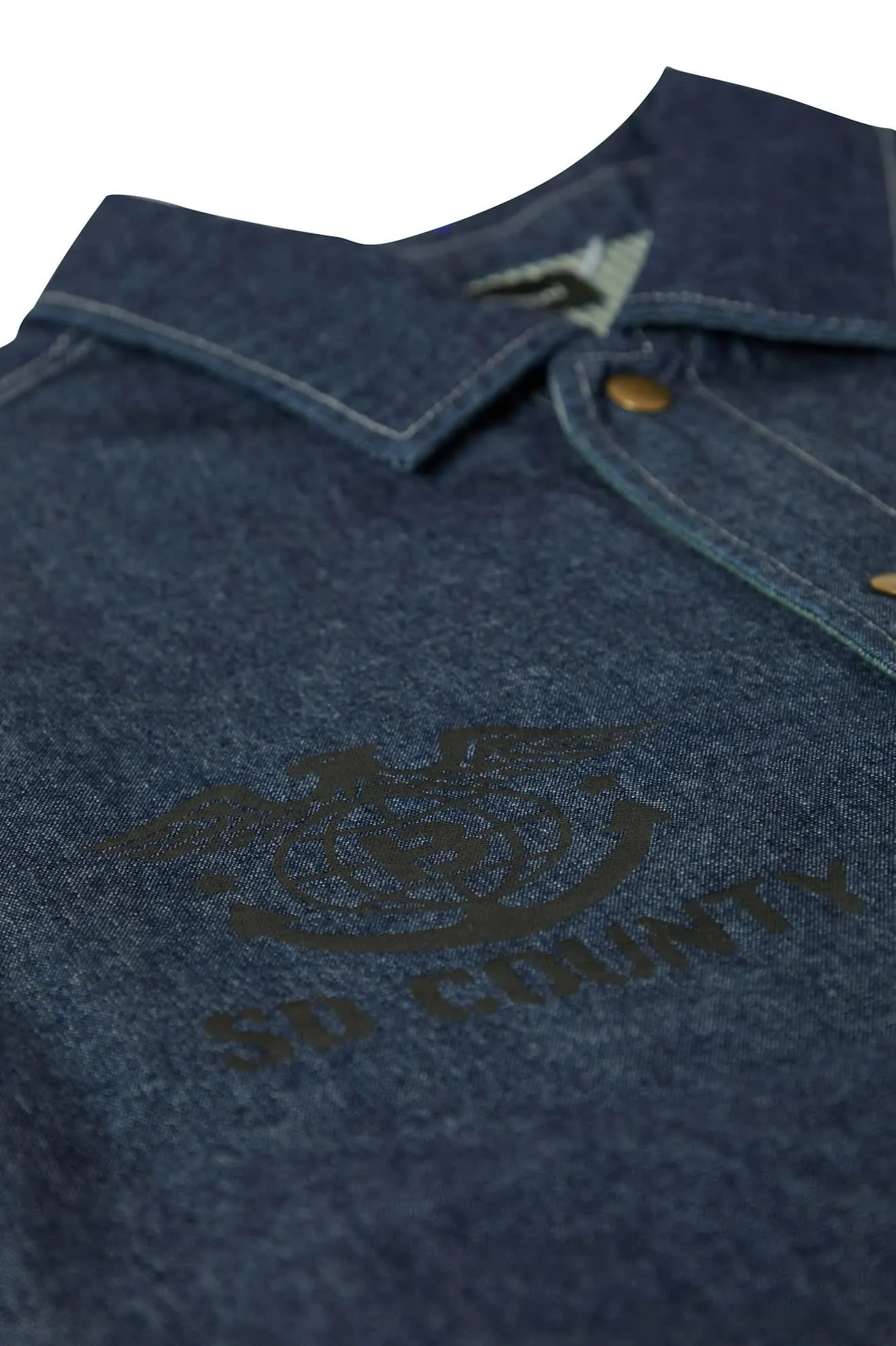 Assembly Reversible Chore Jacket - Indigo/Pine Needle/Whitecap