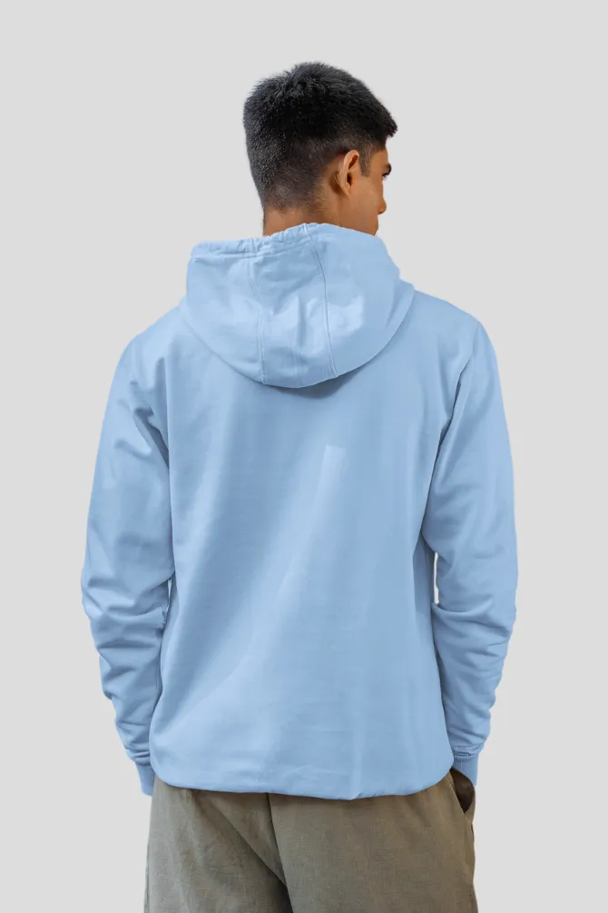 Baby Blue Hoodie for men