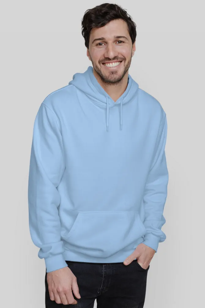 Baby Blue Hoodie for men