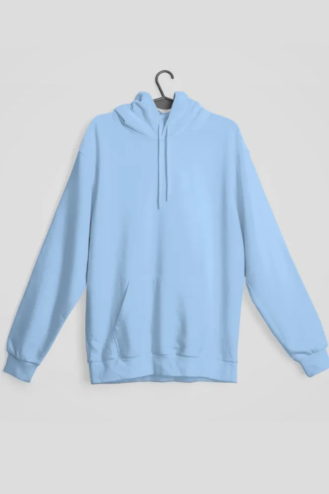 Baby Blue Hoodie for men