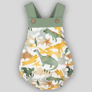 Baby Boys Dinosaur Cotton Romper - Calamaro 32422