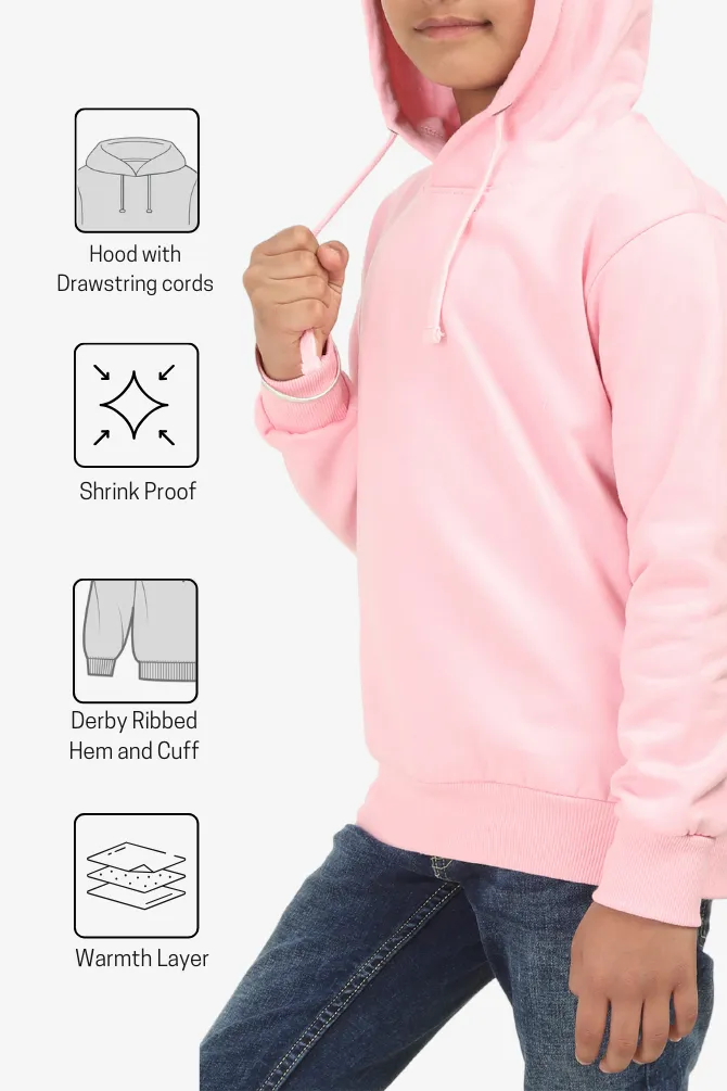 Baby Pink Hoodie for boy