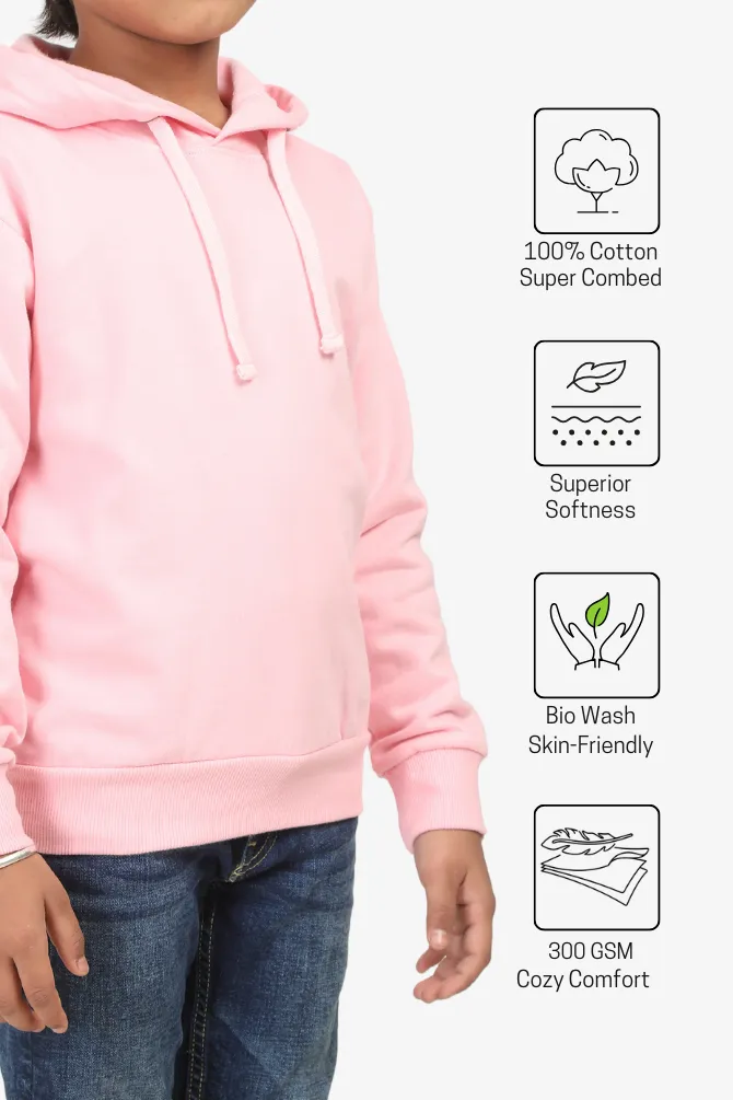 Baby Pink Hoodie for boy