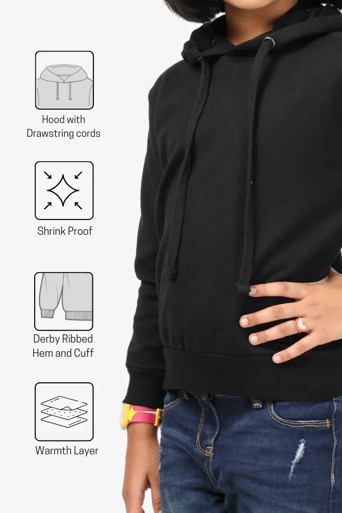 Black Hoodie for girl