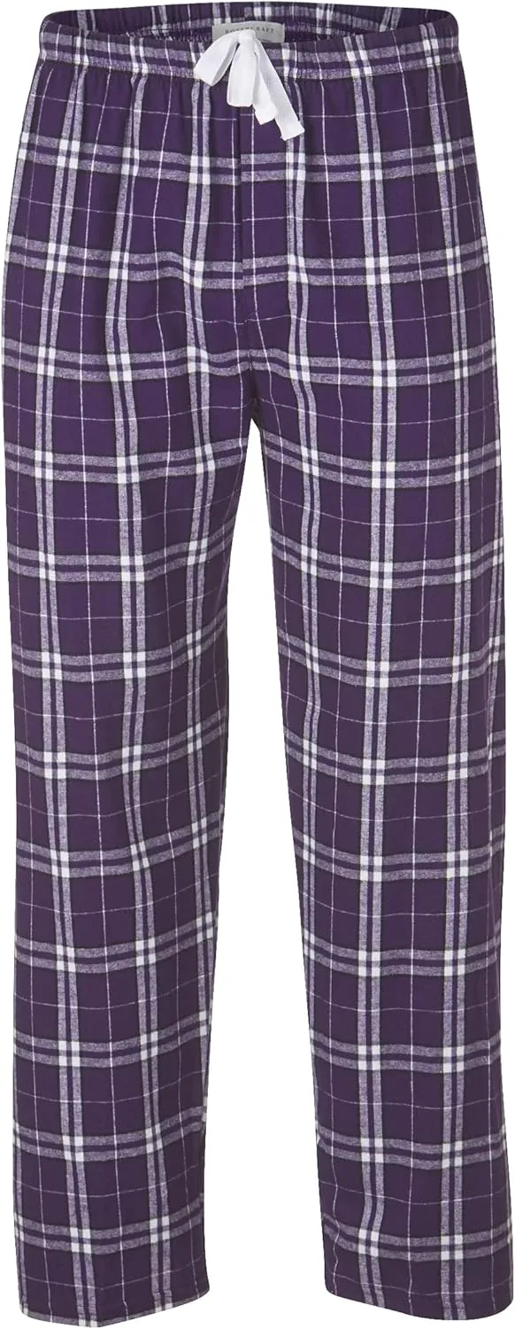 boxercraft Double-Brushed 100% Cotton Harley Flannel Pants