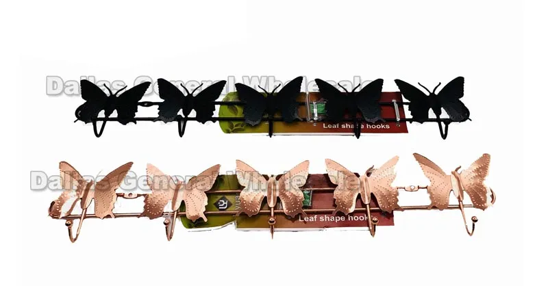 Butteryfly Chrome Metal Over Door Hooks Wholesale