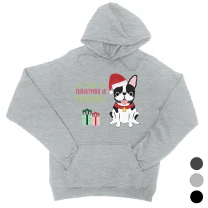 Christmas Frenchie Present Unisex Hoodie