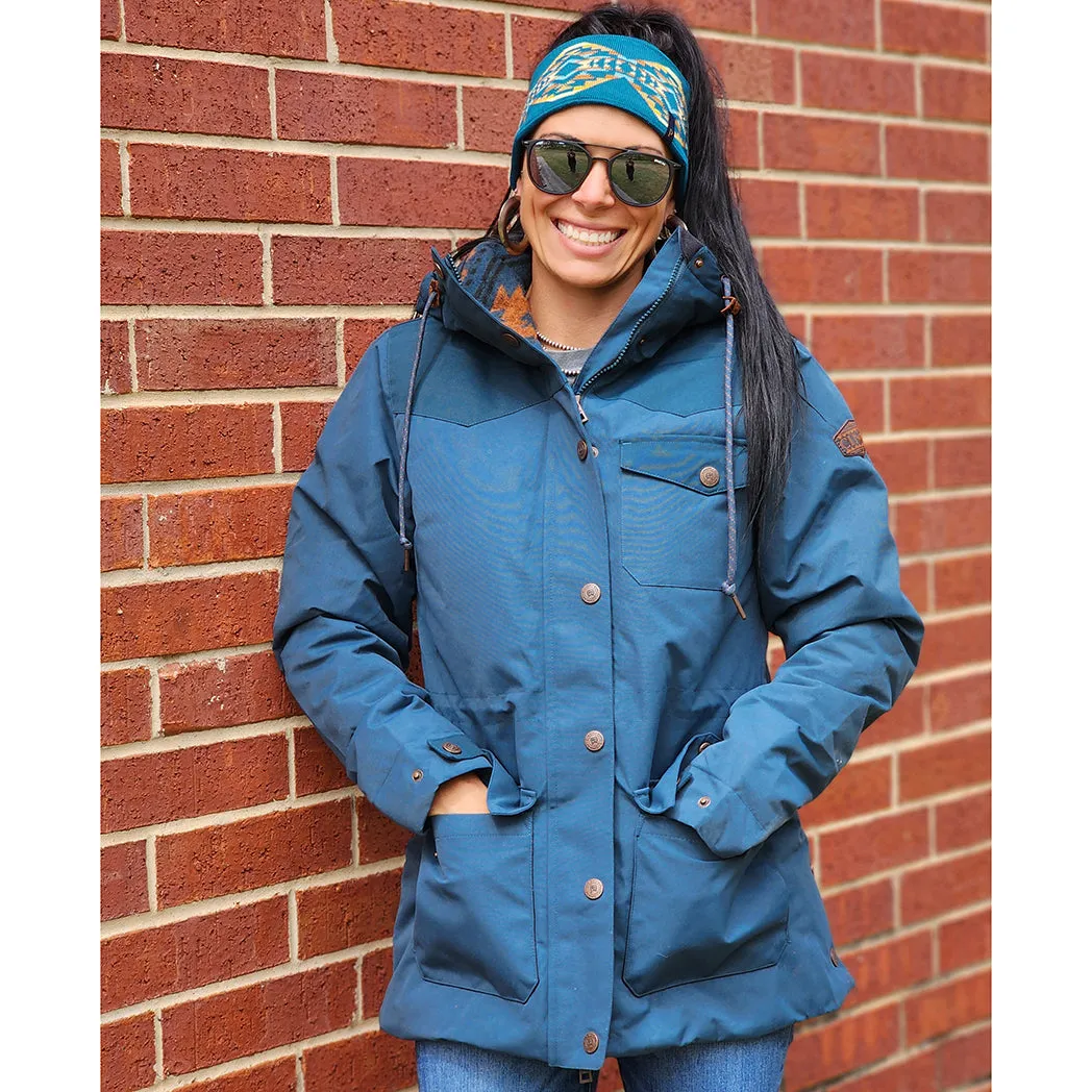 Cinch Women's Teal Barn Coat