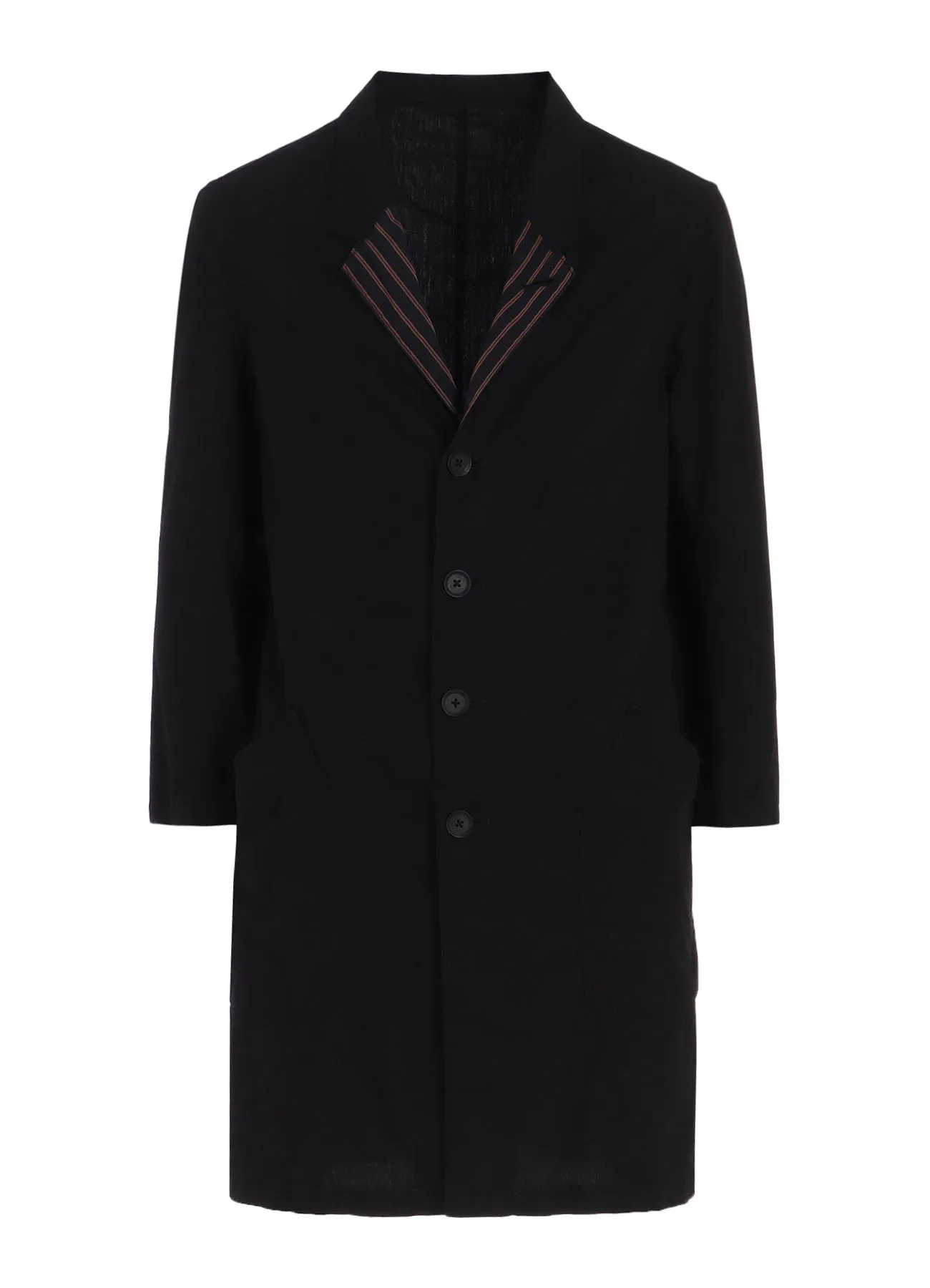 COTTON BROAD   CUPRA STRIPE STRIPE SWITCHING LONG JACKET