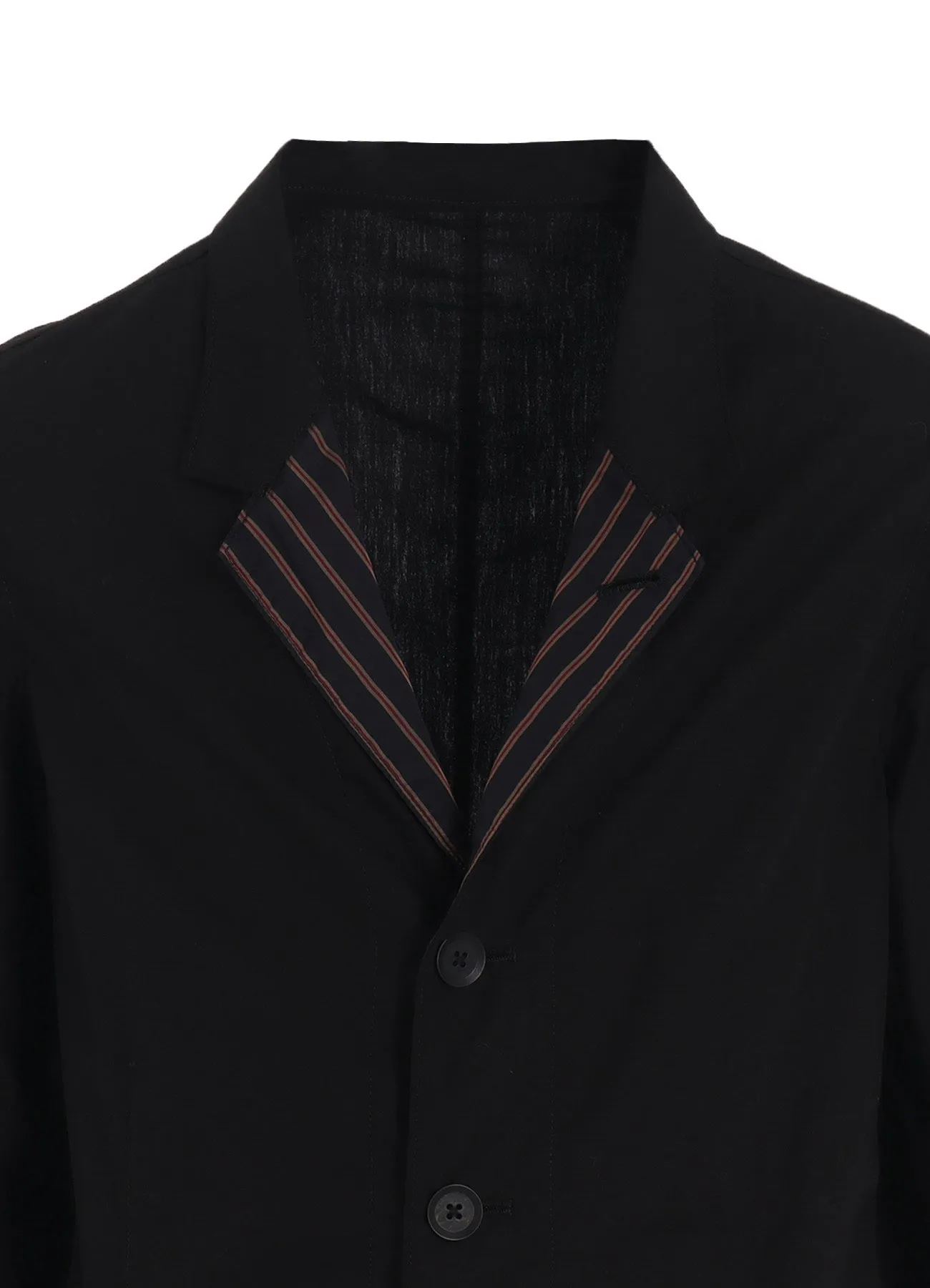 COTTON BROAD   CUPRA STRIPE STRIPE SWITCHING LONG JACKET