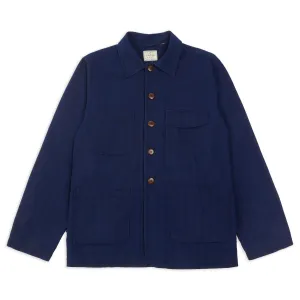 Cotton Jericho Jacket - Indigo