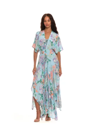 Daphne Smocked Maxi Dress LAST ONE!