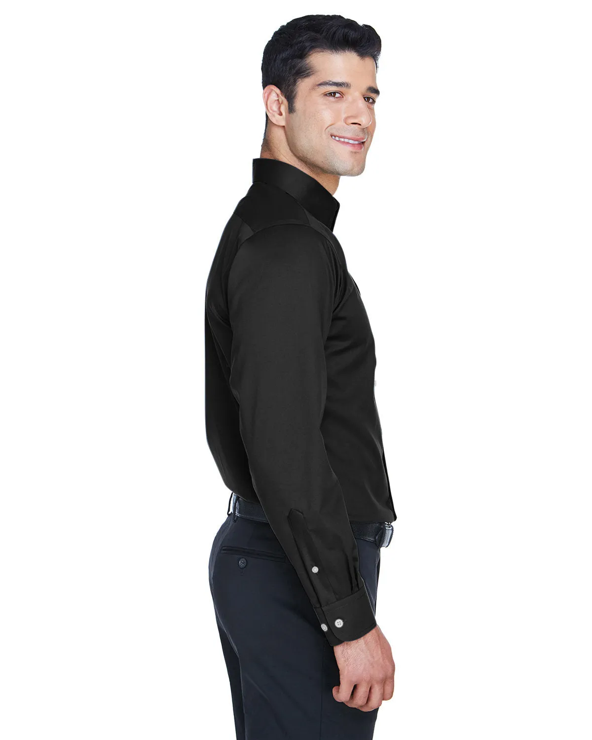 Devon & Jones DG530T Men's Tall Crown Woven Collection Solid Stretch Twill