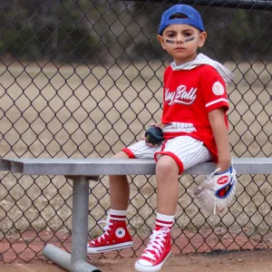 Field of Dreams Red Hoodie Shorts Set