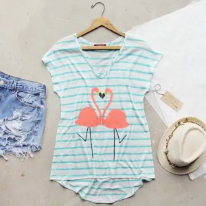 Flamingo Love Tee