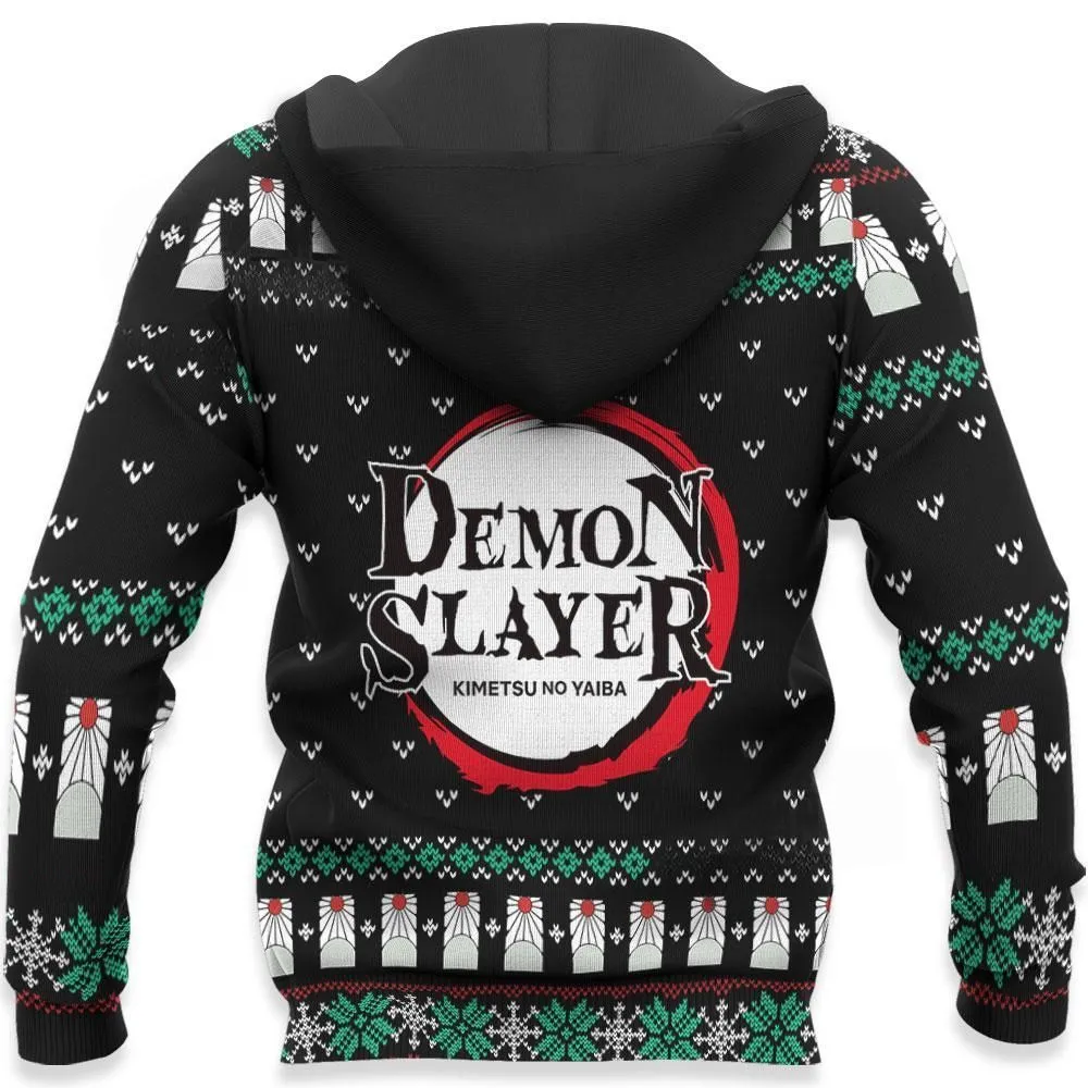 Giftngon - Tanjiro Kamado Ugly Sweater Christmas Demon Slayer Anime Gift For Kids