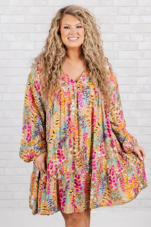 Give Me Sugar Dress, Taupe
