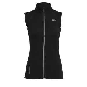 Icebreaker Women's Black Quantum Vest