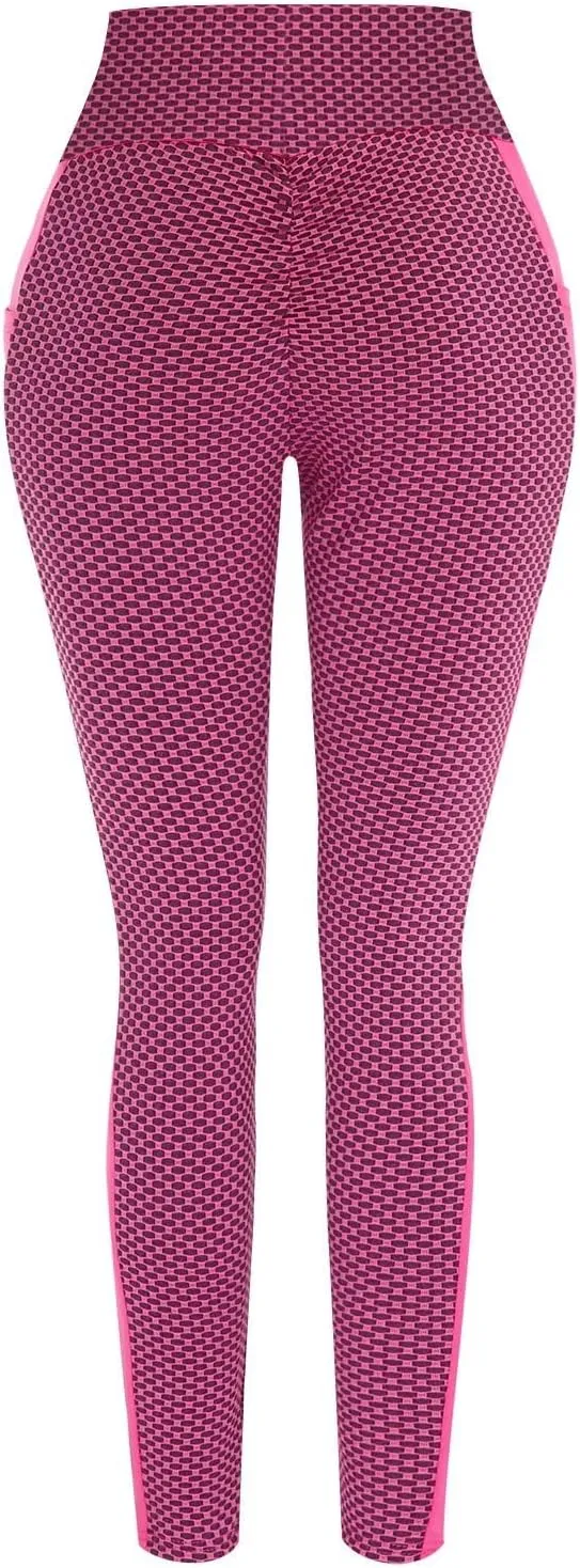 Leggings for Women Yoga Comfy Skinny Sexy Fitness Sports Seamless Butt Lifting High Waist Running Tights Trousers