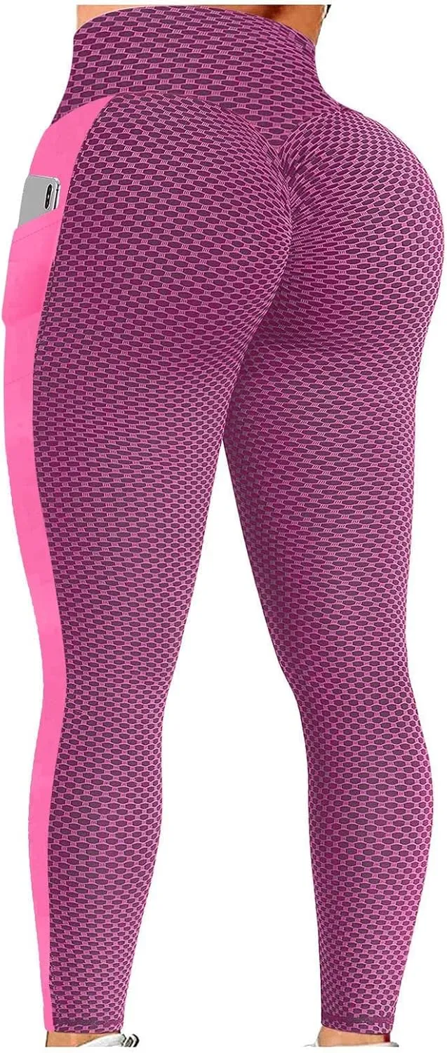 Leggings for Women Yoga Comfy Skinny Sexy Fitness Sports Seamless Butt Lifting High Waist Running Tights Trousers