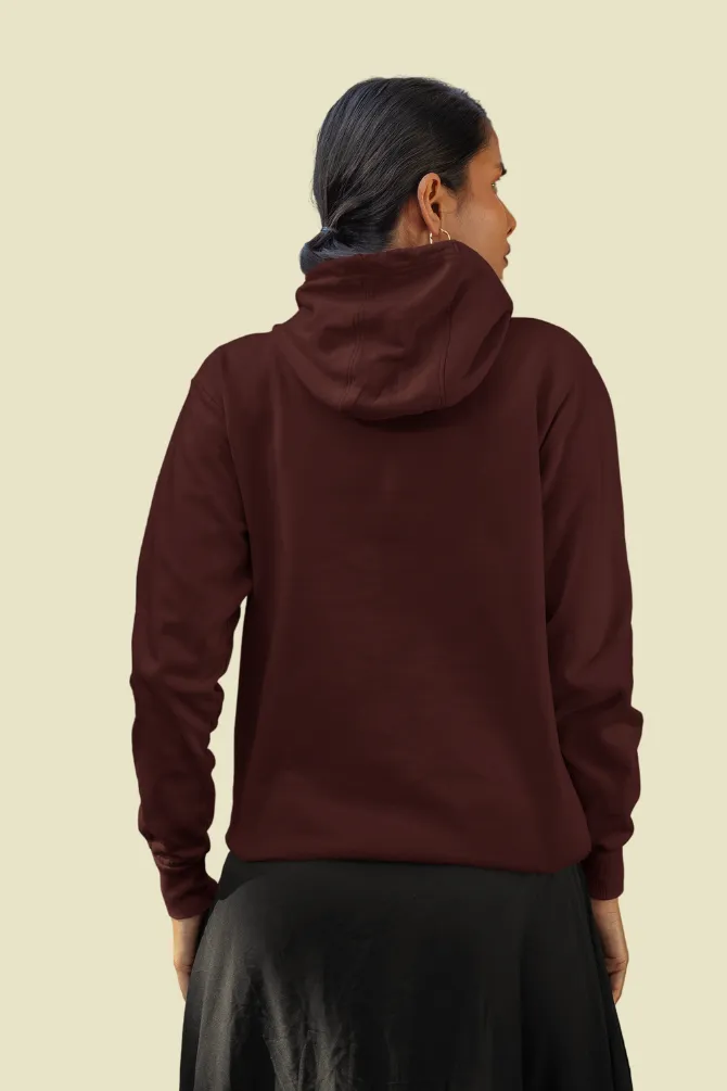 Maroon Hoodie for women
