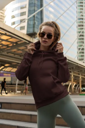 Maroon Hoodie for women