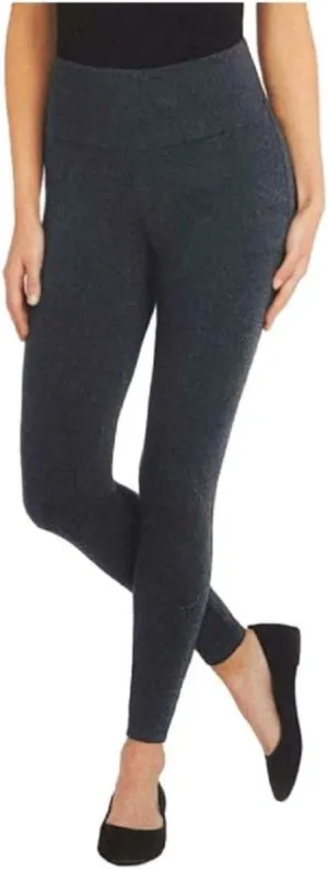 Max & Mia Women's Legging Pants (Charcoal, X-Large)