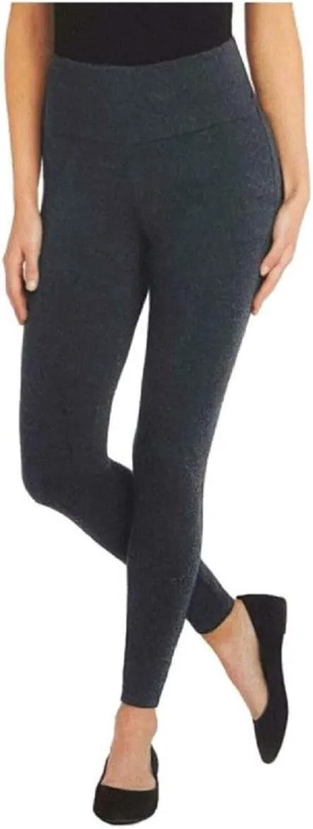 Max & Mia Women's Legging Pants (Charcoal, X-Large)