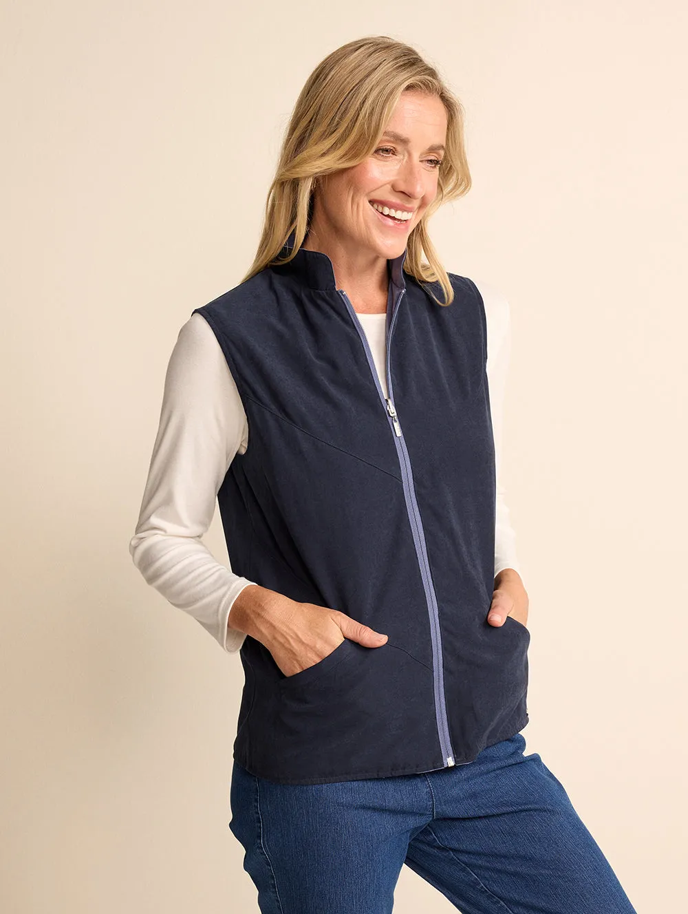Microfibre Reversible Vest