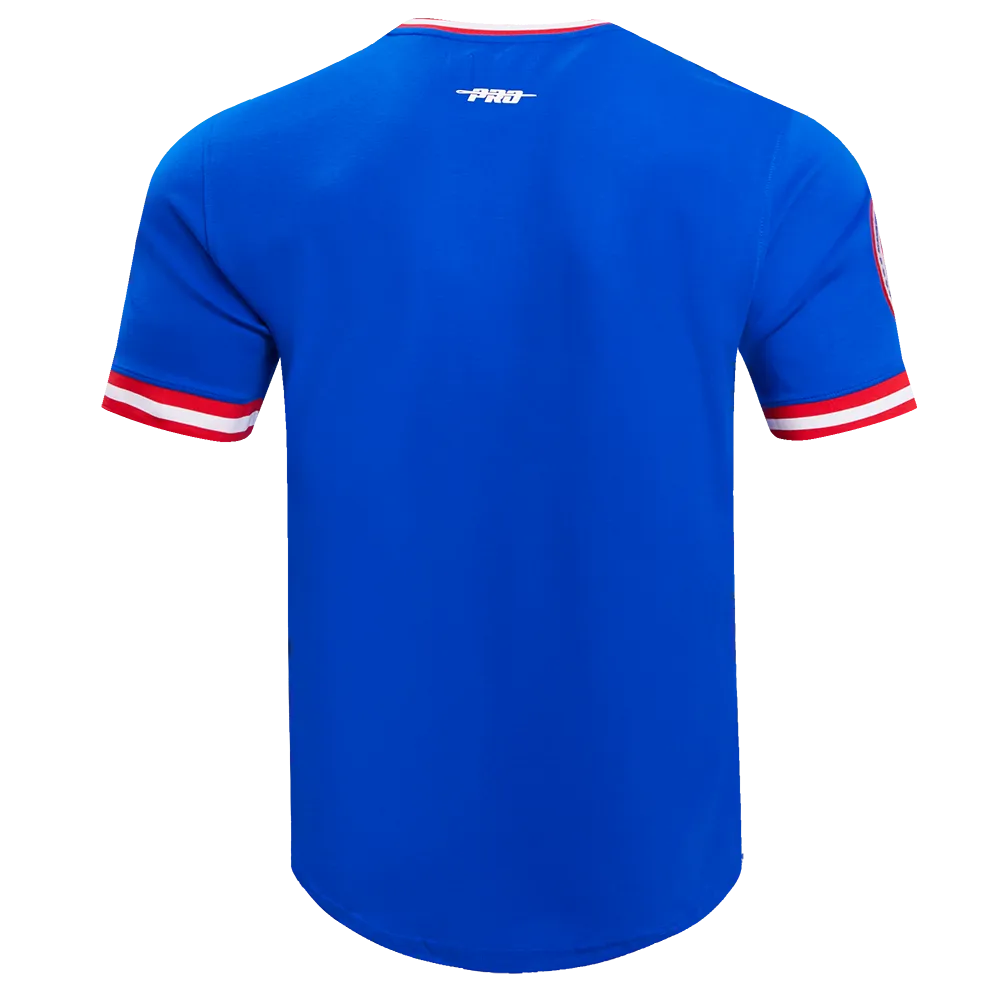 MLB ATLANTA BRAVES RETRO CLASSIC MEN'S TOP (ROYAL BLUE/RED)