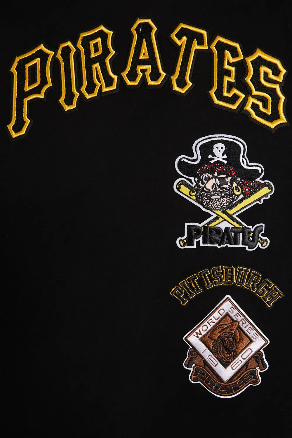 MLB PITTSBURGH PIRATES RETRO CLASSIC MEN'S TOP (BLACK/YELLOW)