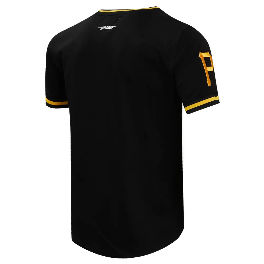 MLB PITTSBURGH PIRATES RETRO CLASSIC MEN'S TOP (BLACK/YELLOW)