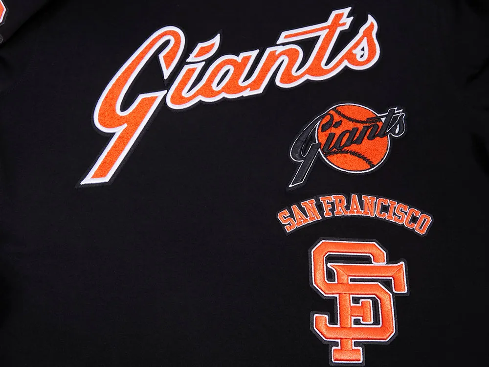 MLB SAN FRANCISCO GIANTS RETRO CLASSIC MEN'S TOP (BLACK/ORANGE)
