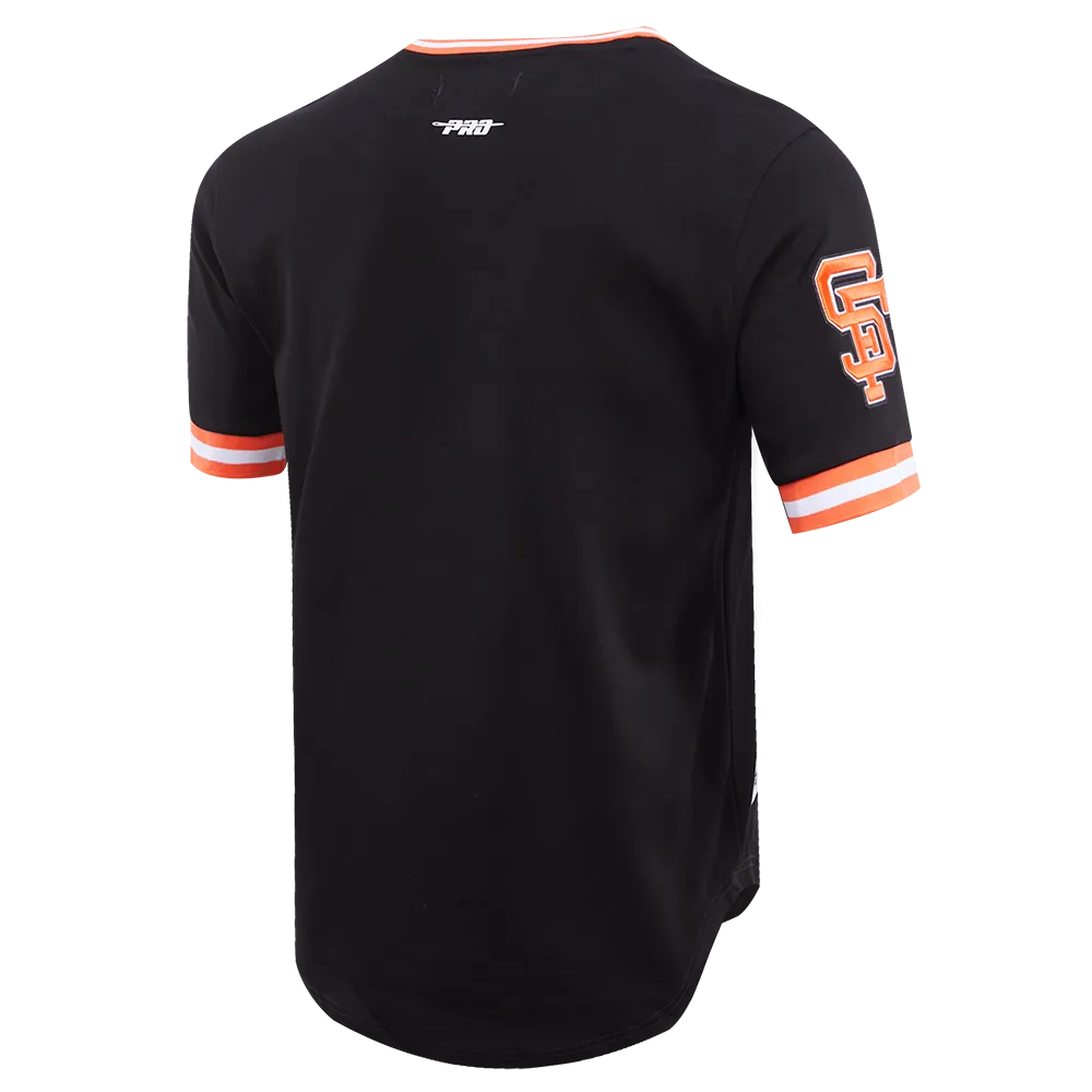 MLB SAN FRANCISCO GIANTS RETRO CLASSIC MEN'S TOP (BLACK/ORANGE)