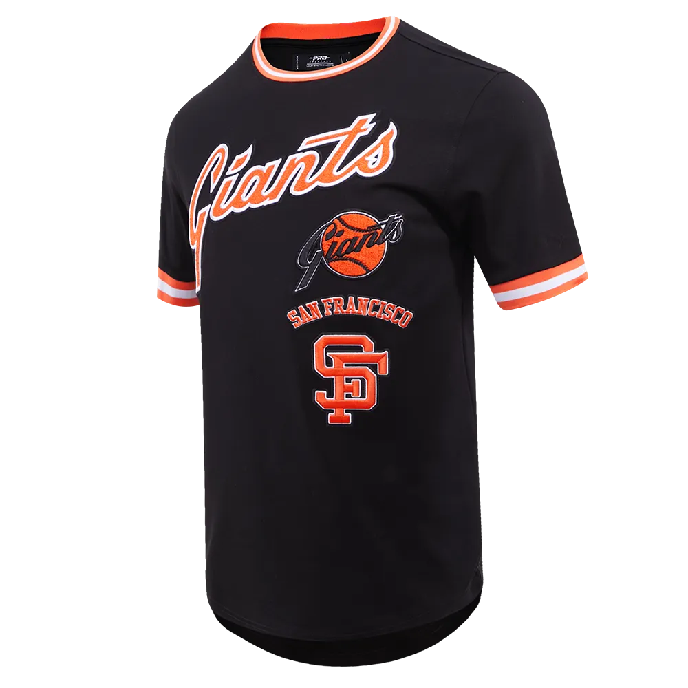 MLB SAN FRANCISCO GIANTS RETRO CLASSIC MEN'S TOP (BLACK/ORANGE)