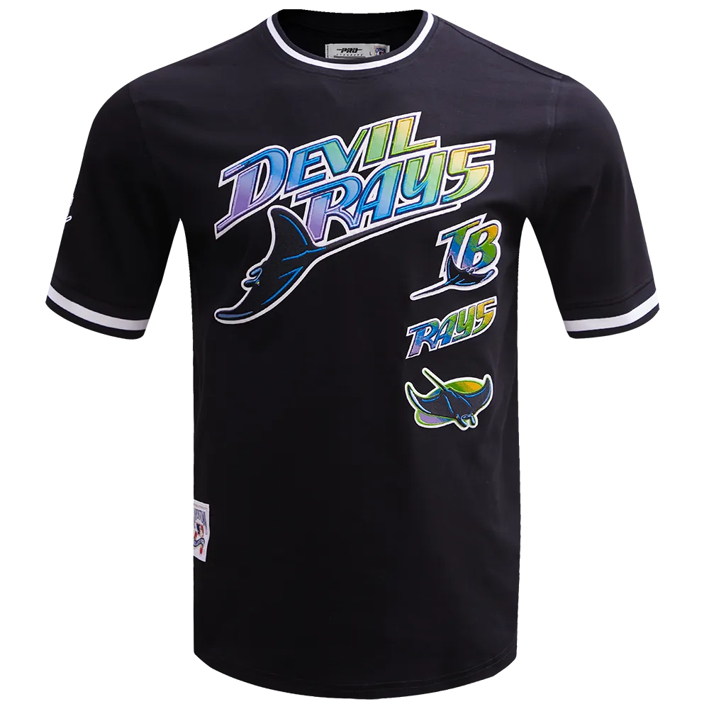 MLB TAMPA DEVIL RAYS RETRO CLASSIC MEN'S TOP (BLACK)