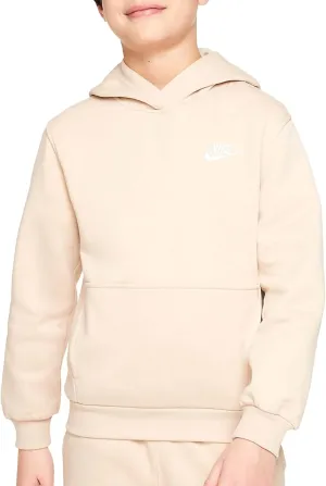Nike NSW Club Fleece Lbr Hoodie (Little Big Kids)