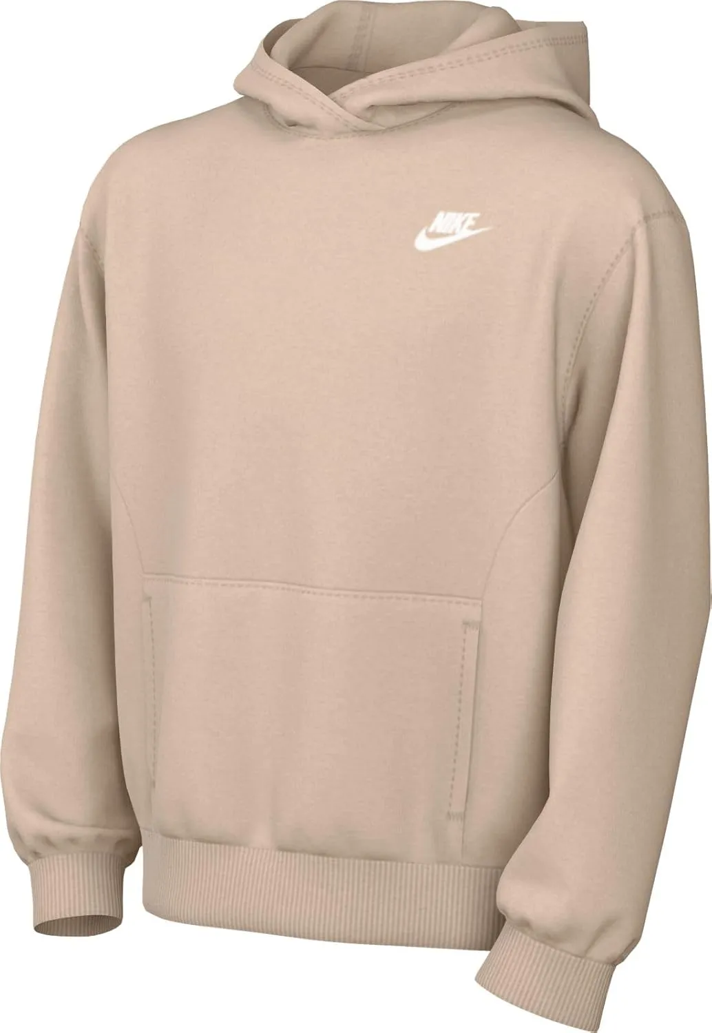Nike NSW Club Fleece Lbr Hoodie (Little Big Kids)