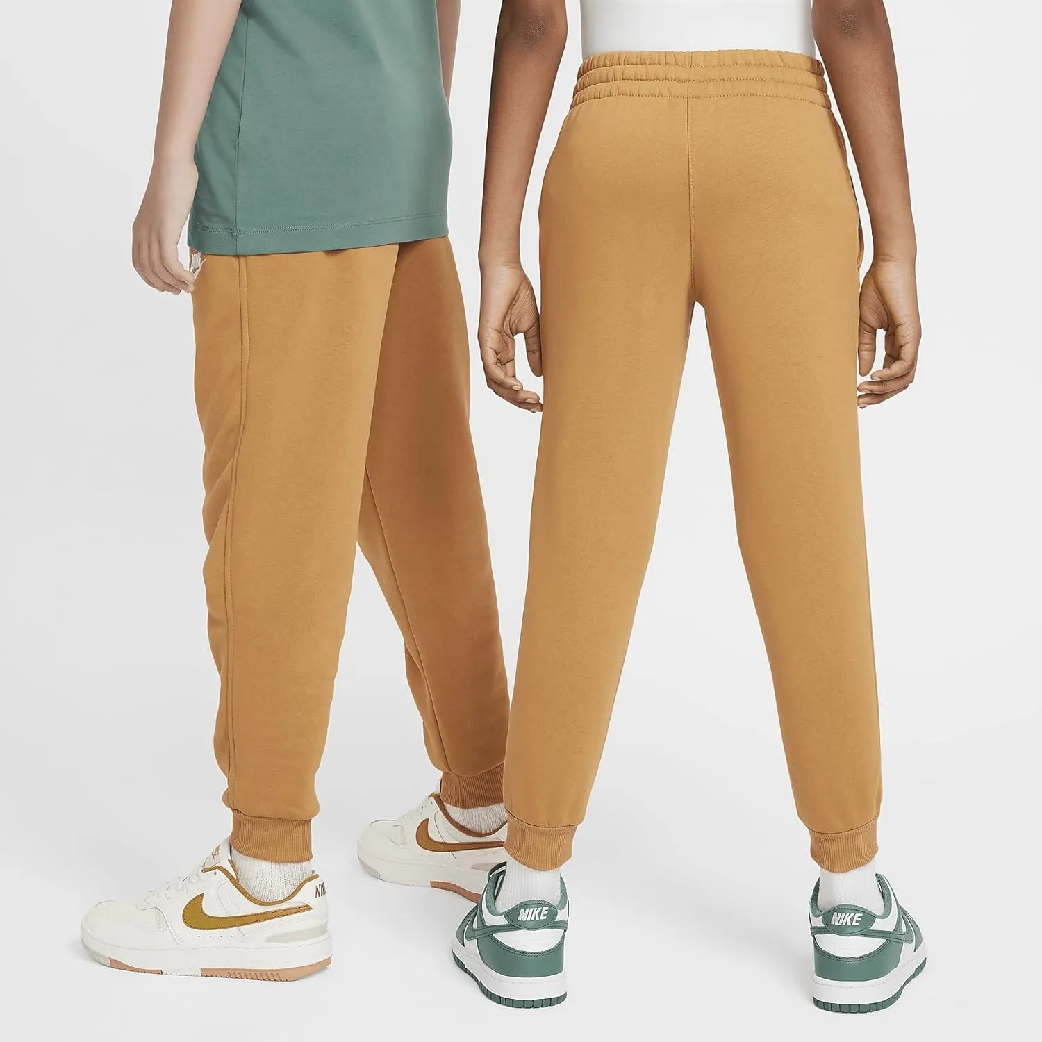Nike Sportswear Club Fleece Big Kids' Joggers (FD3008-224, Flax/White)