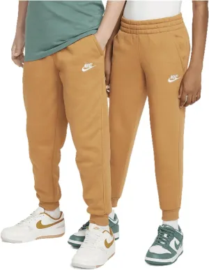 Nike Sportswear Club Fleece Big Kids' Joggers (FD3008-224, Flax/White)