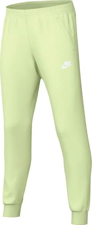 Nike Sportswear Club Fleece Big Kids' Joggers (FD3008-303, Lime Ice/White) Size Large