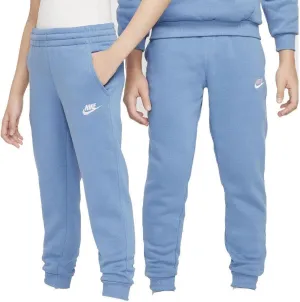 Nike Sportswear Club Fleece Big Kids' Joggers (FD3008-429, Aegean Storm/White)