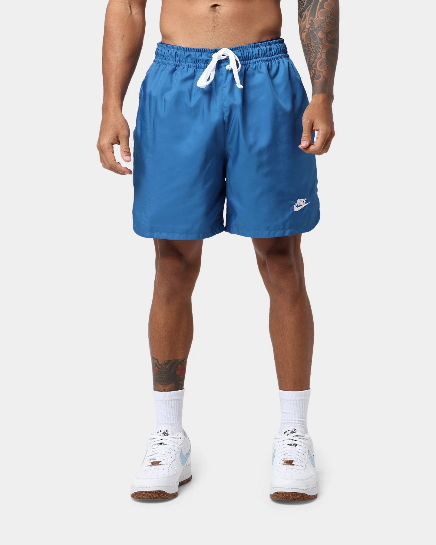 Nike Sportswear Woven Flow Shorts Marina Blue