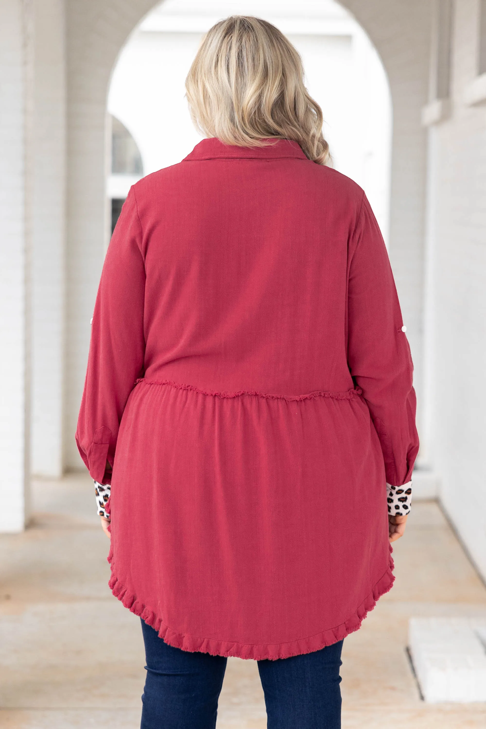 No Greater Feeling Top, Ruby Red