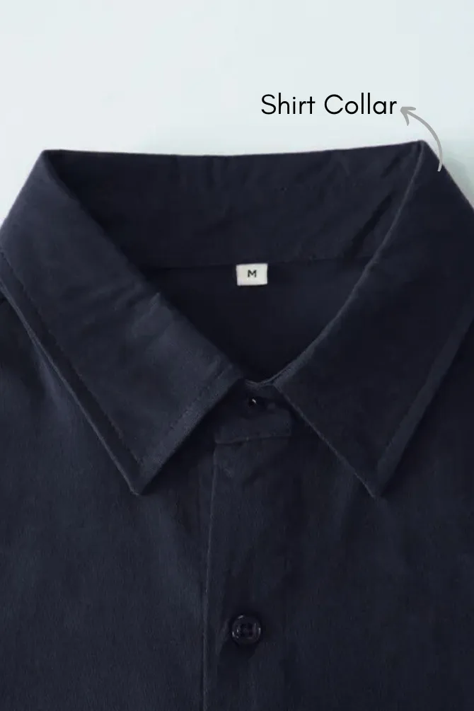 Pack of 3 Oversized Shirts White, Navy Blue and Maroon