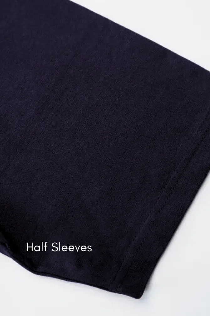 Pack of 3 Oversized Shirts White, Navy Blue and Maroon