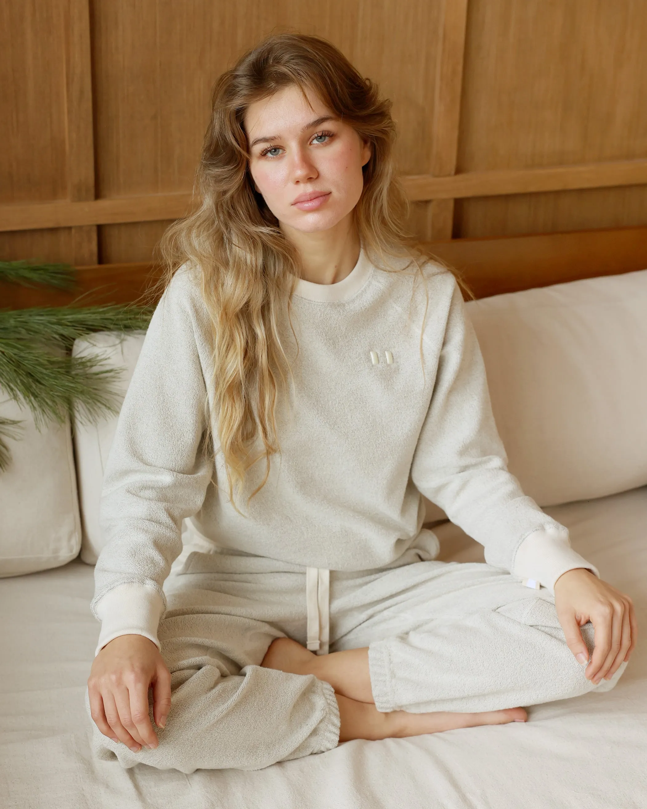Reverse French Terry Sweatshirt Natural - Unisex